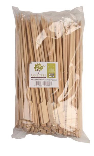 'ONE TREE BAMBOO PADDLE SKEWER - 240MM - FSC 100%